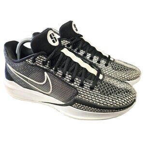 Nike Women's Sabrina 1 TB Black White Sz 9.5 FQ3391-002 Athletic Running Shoes